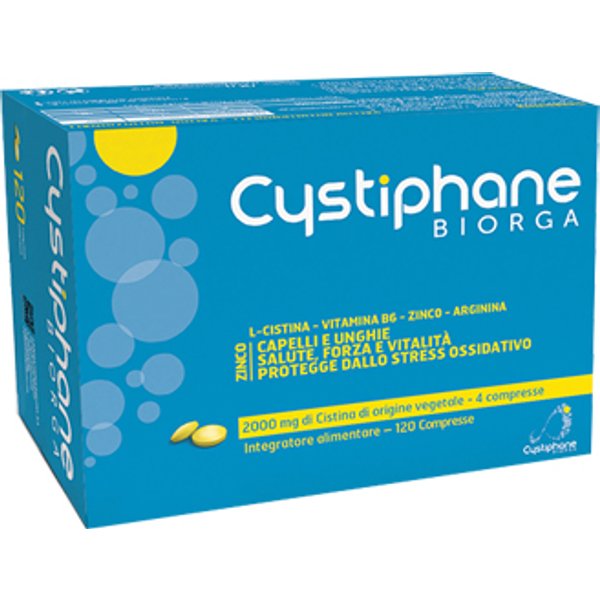Cystiphane Integratore Per Unghie E Capelli 120 Compresse-image