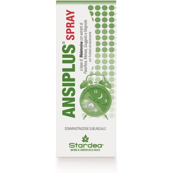 Ansiplus Spray Orale Integratore Alla Melatonina 20 Ml-image