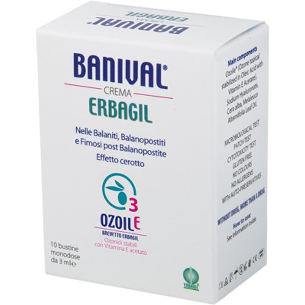 Banival Effetto Cerotto Crema Emolliente Vaginale 10 Bustine-image