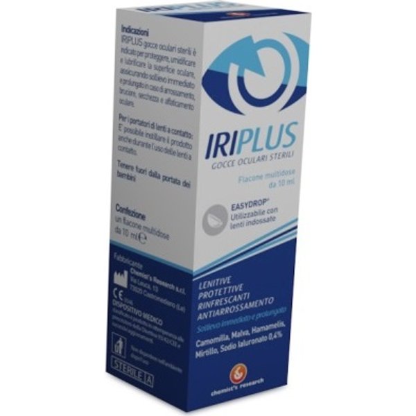 Iriplus Easydrop 0,4% Gocce Oculari Sterili Antiarrossamento 10 Ml **-image
