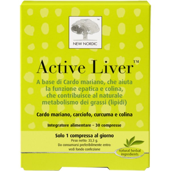 Active Liver Integratore Per La Funzione Epatica 30 Compresse-image