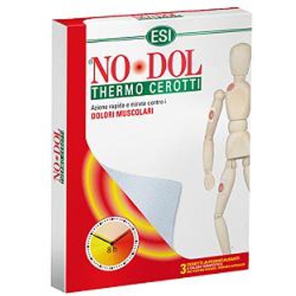 Esi No Dol Thermo Cerotti Autoriscaldanti Dolori Muscolari 3 Pezzi-image
