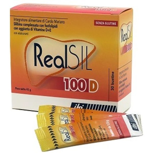 Realsil 100D Integratore Alimentare Con Cardo Marino 30 Buste-image