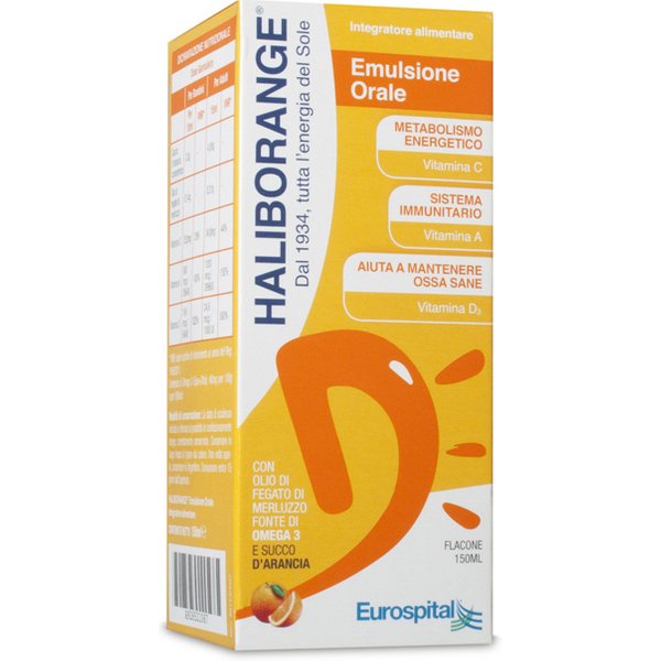 Haliborange Integratore Di Vitamina D3 Emulsione Orale 150 Ml-image