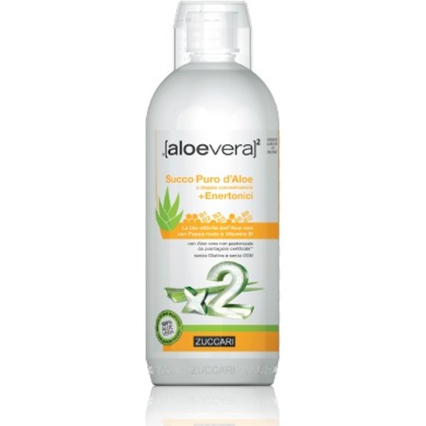 Aloevera2 Succo Puro D'aloe + Enertonici Integratore 1Litro-image