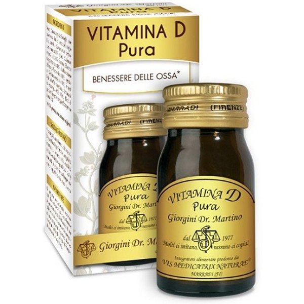 Dr Giorgini Vitamina D Pura Integratore Ossa E Articolazioni 60 Pastiglie-image
