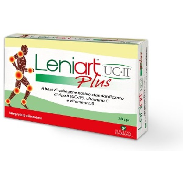 Leniart UC-II Plus Integratore A Base Di Collagene Per Cartilagini 30 Compresse-image