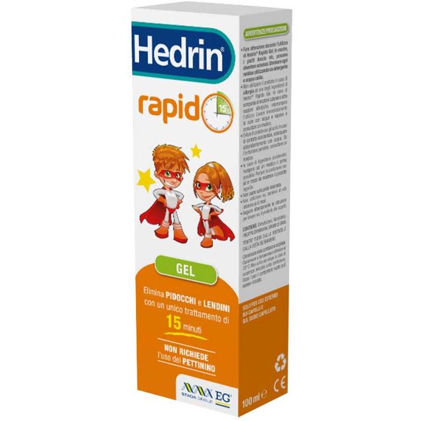 Hedrin Rapido Liquido Gel Contro I Pidocchi 100 Ml **-image