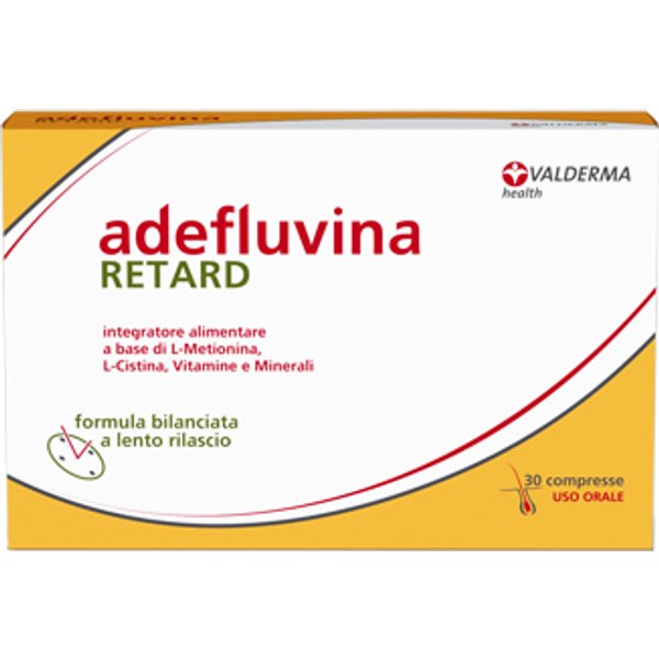 Valderma Adefluvina Retard Integratore Per Unghie E Capelli 30 Compresse-image