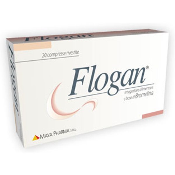 Flogan Integratore A Base Di Bromelina 20 Compresse-image