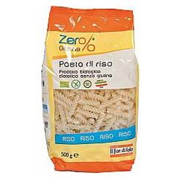 Zero% Glutine Fusilli Pasta Di Riso Bio 500 Gr-image