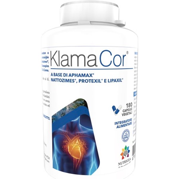 Klamacor Integratore Per Il Benessere Cardiocircolatorio 180 Capsule-image