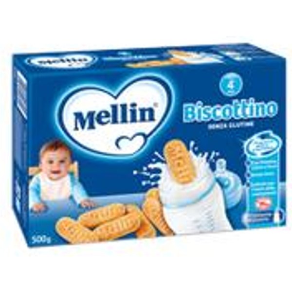 Biscotti Mellin Biscottino Senza Glutine 500 Gr-image