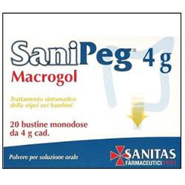 Sanipeg Contro La Stipsi 20 Bustine Da 10 Gr **-image