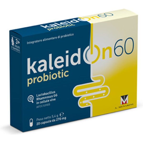Kaleidon Probiotic 60 Integratore Di Probiotici 20 Capsule-image