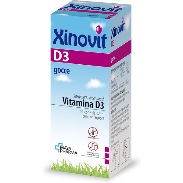 Xinovit D3 Integratore Per Le Ossa Gocce 12 Ml-image