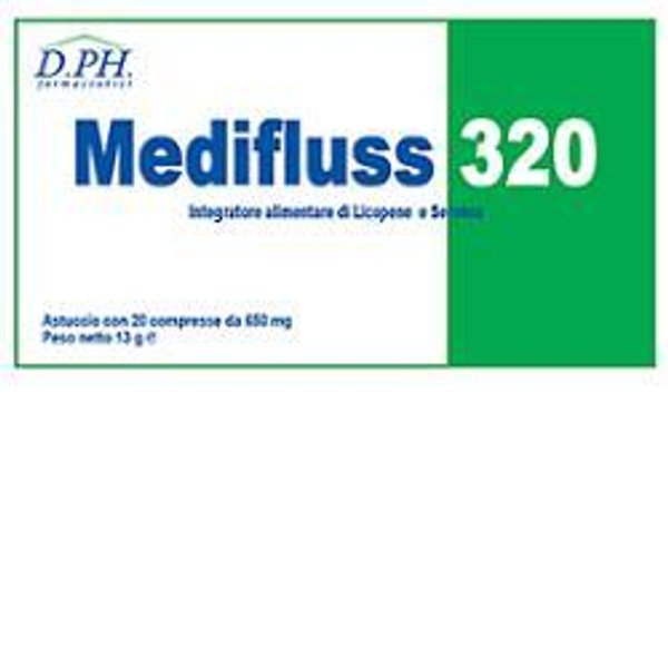 Medifluss 320 Integratore Per La Prostata 20 Compresse-image