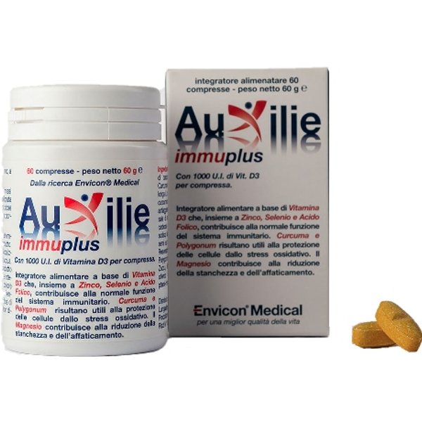 Envicon Auxilie Immuplus Deglutibile Integratore Alimentare 30 Compresse-image