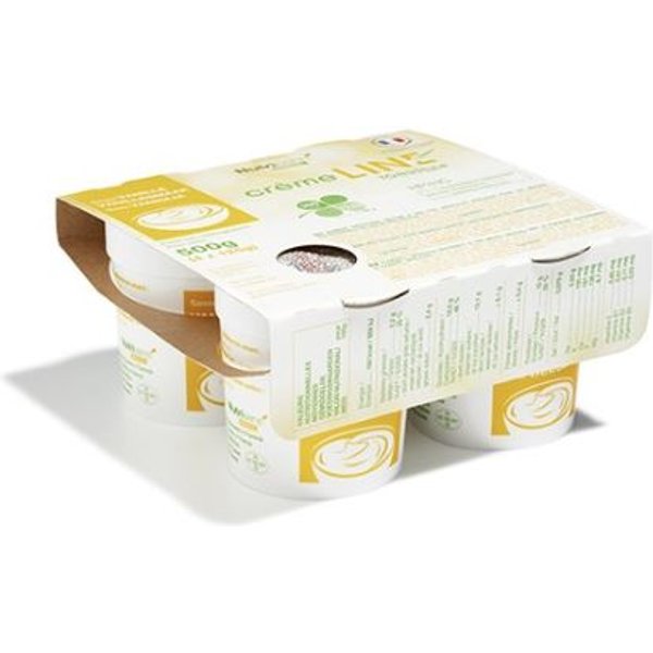 Nutrisens Medical Sas Cremeline Edulcorato Senza Lattosio Vaniglia 4 X 125 Gr-image