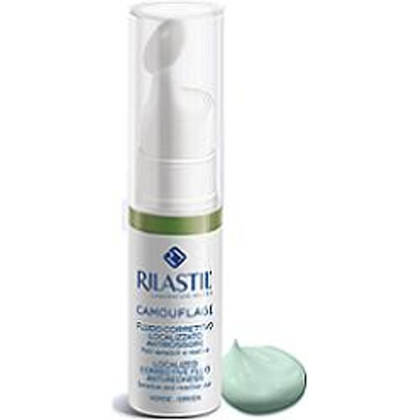 Rilastil Cosmetic Camouflage Correttore Fluido Verde Antirossore 5 Ml-image