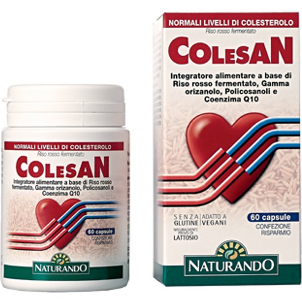 Colesan Integratore Per Il Controllo Del Colesterolo 60 Capsule-image
