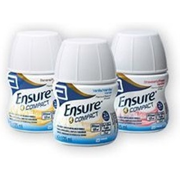 Ensure Compact Integratore Alimentare Gusto Vaniglia 4 Bottiglie Da 125 Ml-image