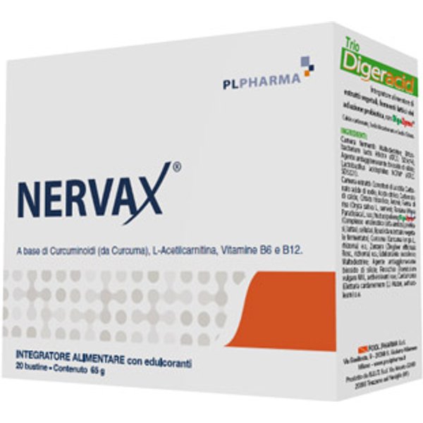 Nervax Integratore Per Il Sistema Nervoso 20 Bustine-image