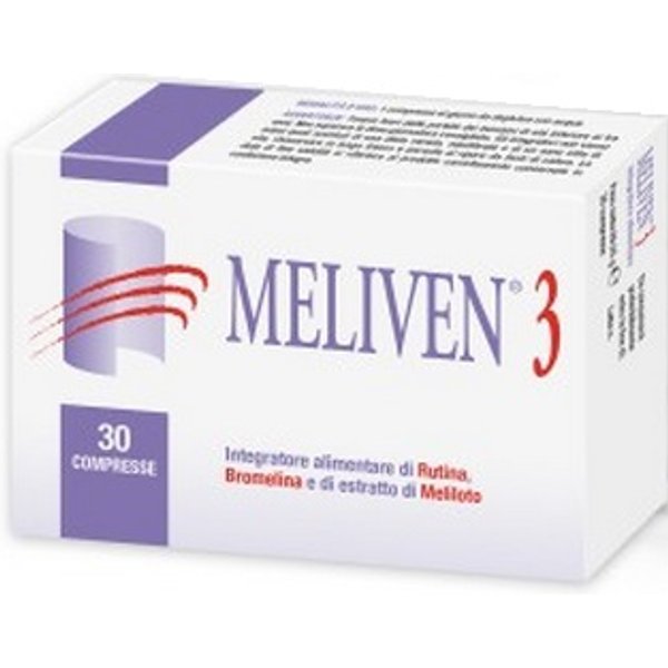 Meliven 3 Integratore Per Il Microcircolo 30 Compresse-image