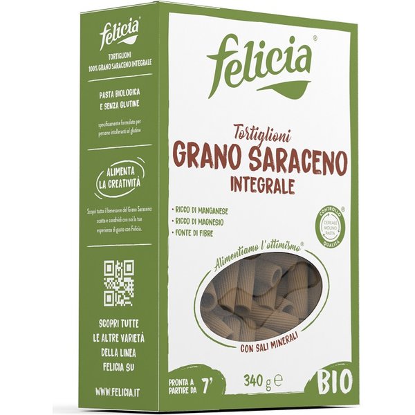 Andriani Felicia Bio Tortiglioni Al Grano Saraceno Senza Glutine 340 Gr-image