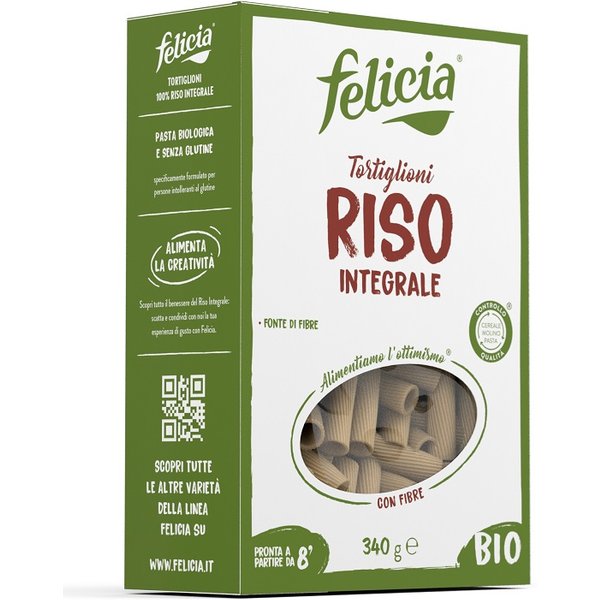 Andriani Felicia Bio Tortiglioni Di Riso Integrale Senza Glutine 340 Gr-image