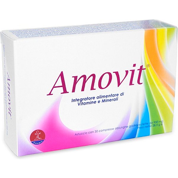Amovit Integratore Di Vitamine E Minerali 30 Compresse-image