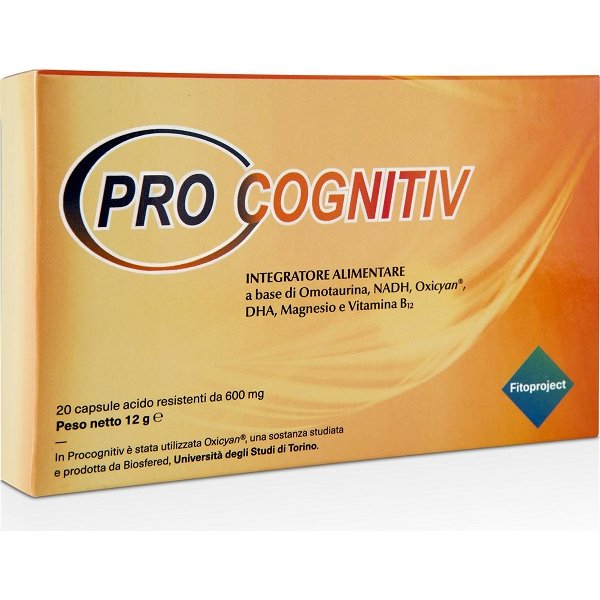 Procognitiv Integratore Alimentare 20 Capsule-image