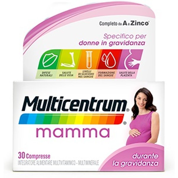Multicentrum Mamma Integratore Donne In Gravidanza 30 Compresse-image