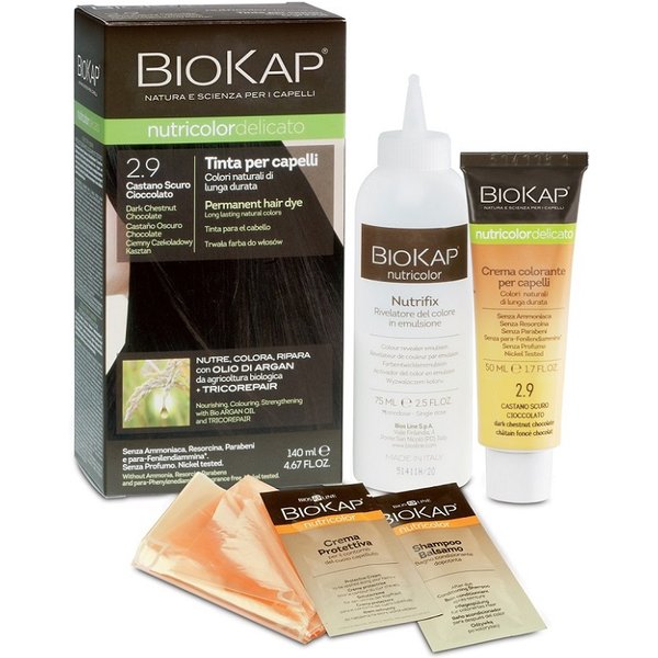 Biokap Nutricolor Tinta Capelli Castano Scuro Cioccolato 2.9-image
