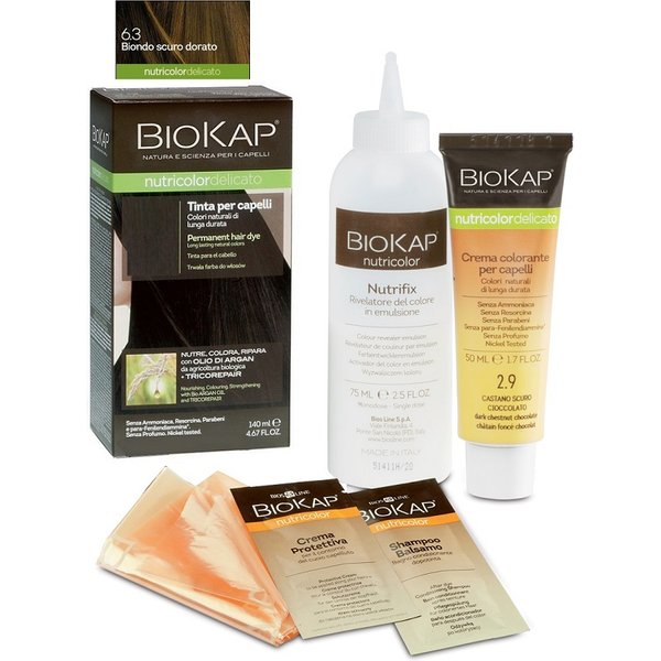 Biokap Nutricolor Tinta Capelli Delicata Biondo Scuro Dorato 6.3-image