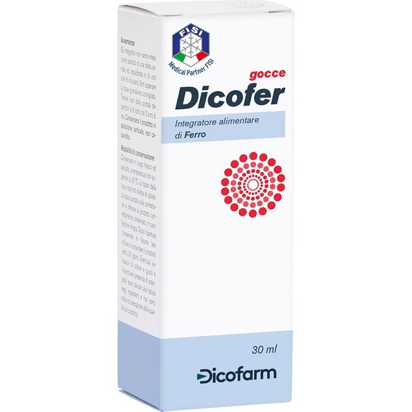 Dicofer Gocce Integratore A Base Di Ferro 30 Ml-image
