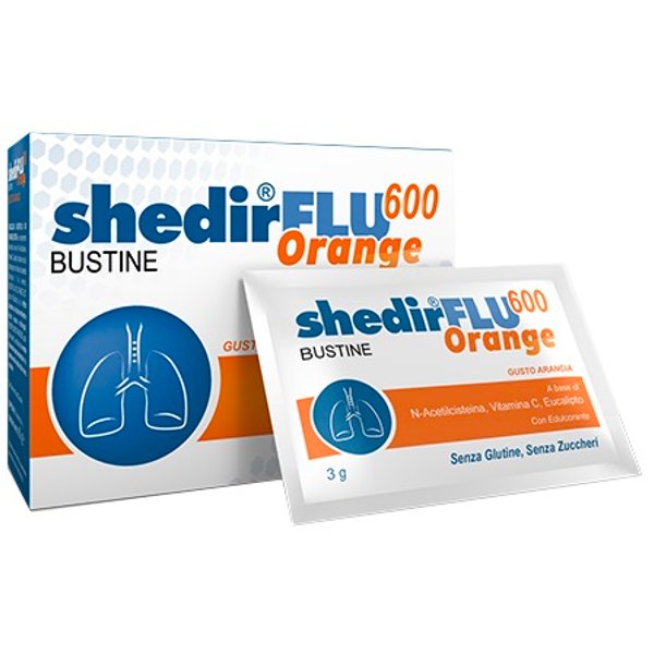 Shedirflu 600 Orange Integratore Alimentare 20 Bustine-image