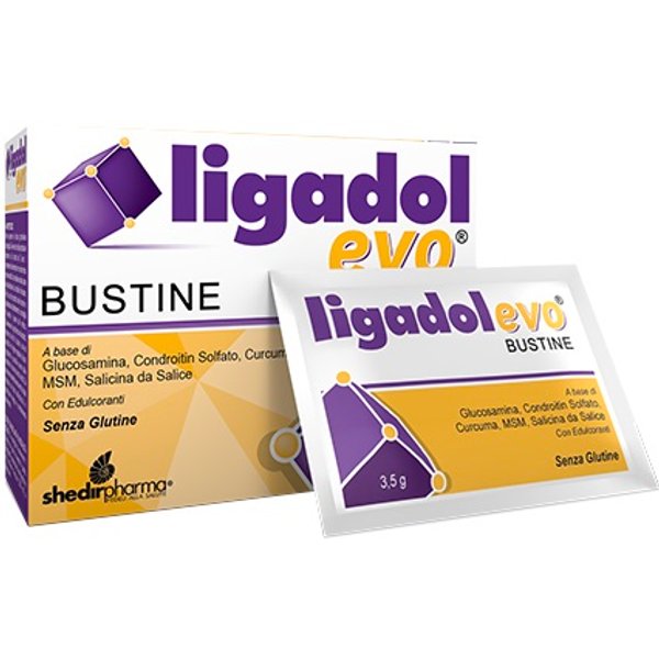Ligadol Evo Integratore Per La Funzionalità Articolare 20 Bustine-image