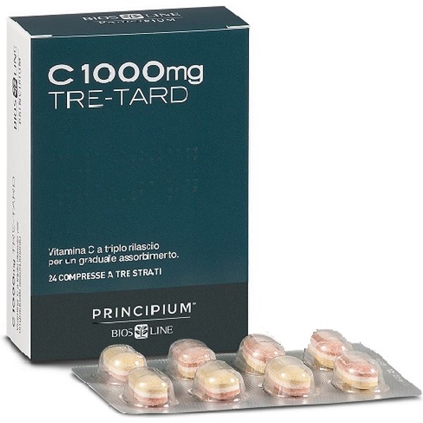 Bios Line Principium C 1000 Tre Tard Integratore Di Vitamina C 24 Compresse-image