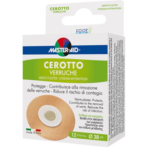 Master Aid Crioline Cerotto Per Verruche 12 Pezzi **-image