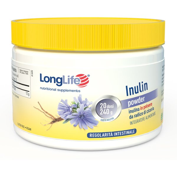 Longlife Inulina Powder Integratore Benessere Intestinale 240 G-image