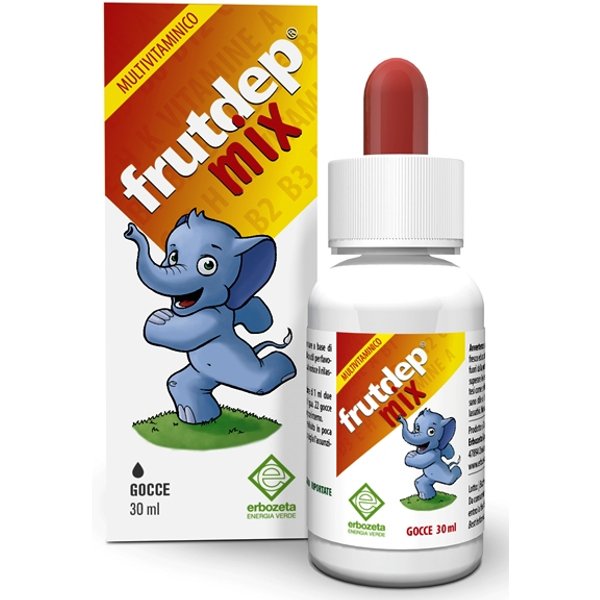 Frutdep Mix Integratore Polivitaminico Gocce 30 Ml-image