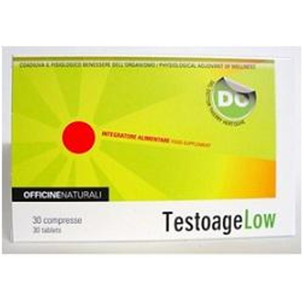 Testoagelow Integratore Per Il Metabolismo 30 Compresse-image