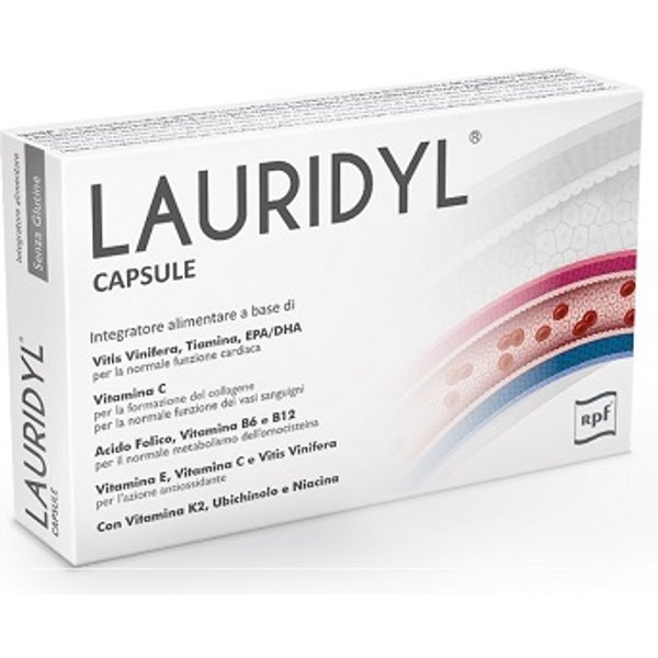 Lauridyl Integratore Per La Funzione Cardiaca 20 Compresse-image