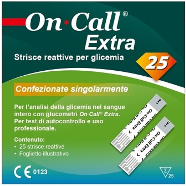 On Call Extra Str Glicem 25PZ-image
