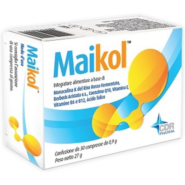 Maikol Integratore Per Il Controlllo Del Colesterolo 30 Compresse-image