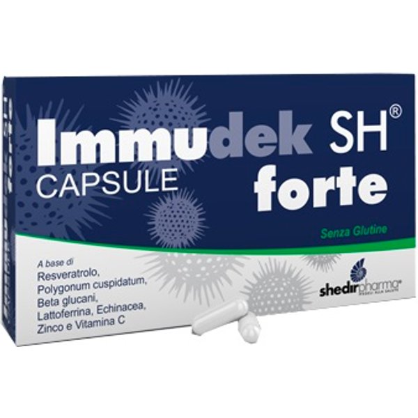 Immudek Forte Sh Integratore Per Le Difese Immunitarie 15 Capsule-image