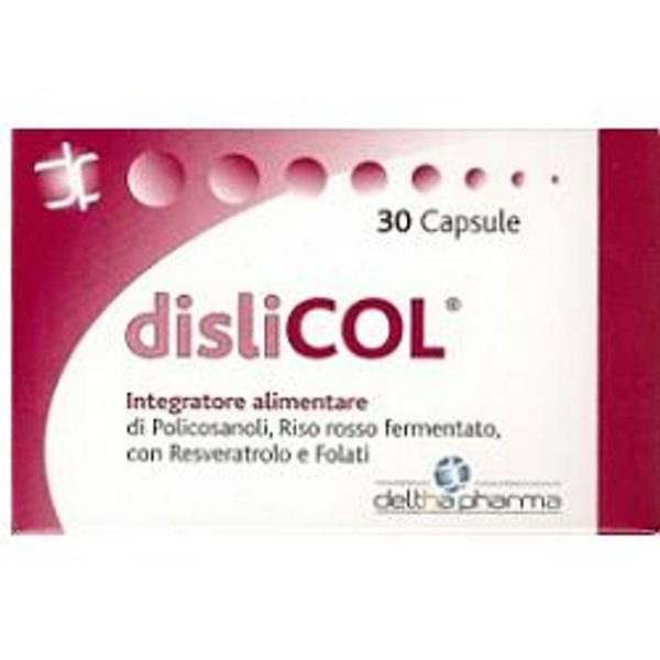 Dislicol Integratore Per Colesterolo E Trigliceridi 30 Capsule-image