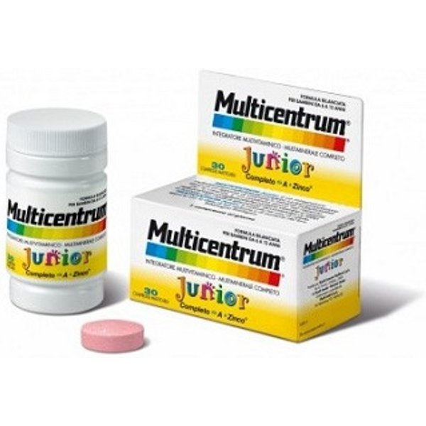 Multicentrum Junior Integratore Vitamine Bambini 30 Compresse Masticabili-image