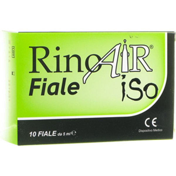 Rinoair Iso Soluzione Pulizia Fosse Nasali 10 Fiale **-image